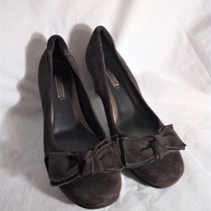 ECCO Bella suede pumps Size 39 EUC